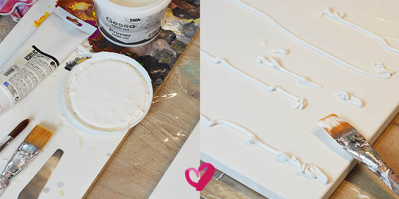 Abstrakt malen lernen mit der Malanleitung zu Selbermachen auf dem Blog Krigelkragel. DIY mit Malerei Schritt für Schritt erklärt. Malen lernen für Anfänger.